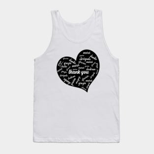 A heart full of thank yous Tank Top